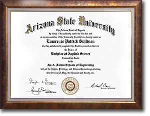 ASU diploma