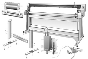 Vector rendering for user manual